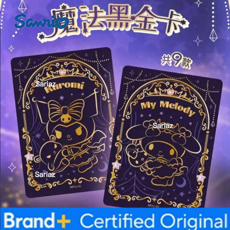 Sanrio Genuine Family Daily Small Card Magical Diary HelloKitty Pink Cute Anniversary Gift Box Collection Cards Toys H260130