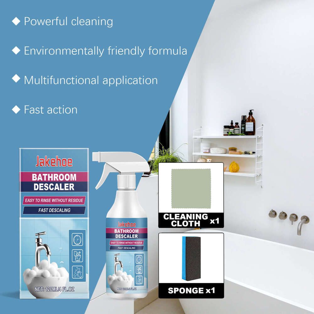 JAKEHOE Bathroom Toilet Faucet Stain Remover Multi-Functional Cleaner S260130