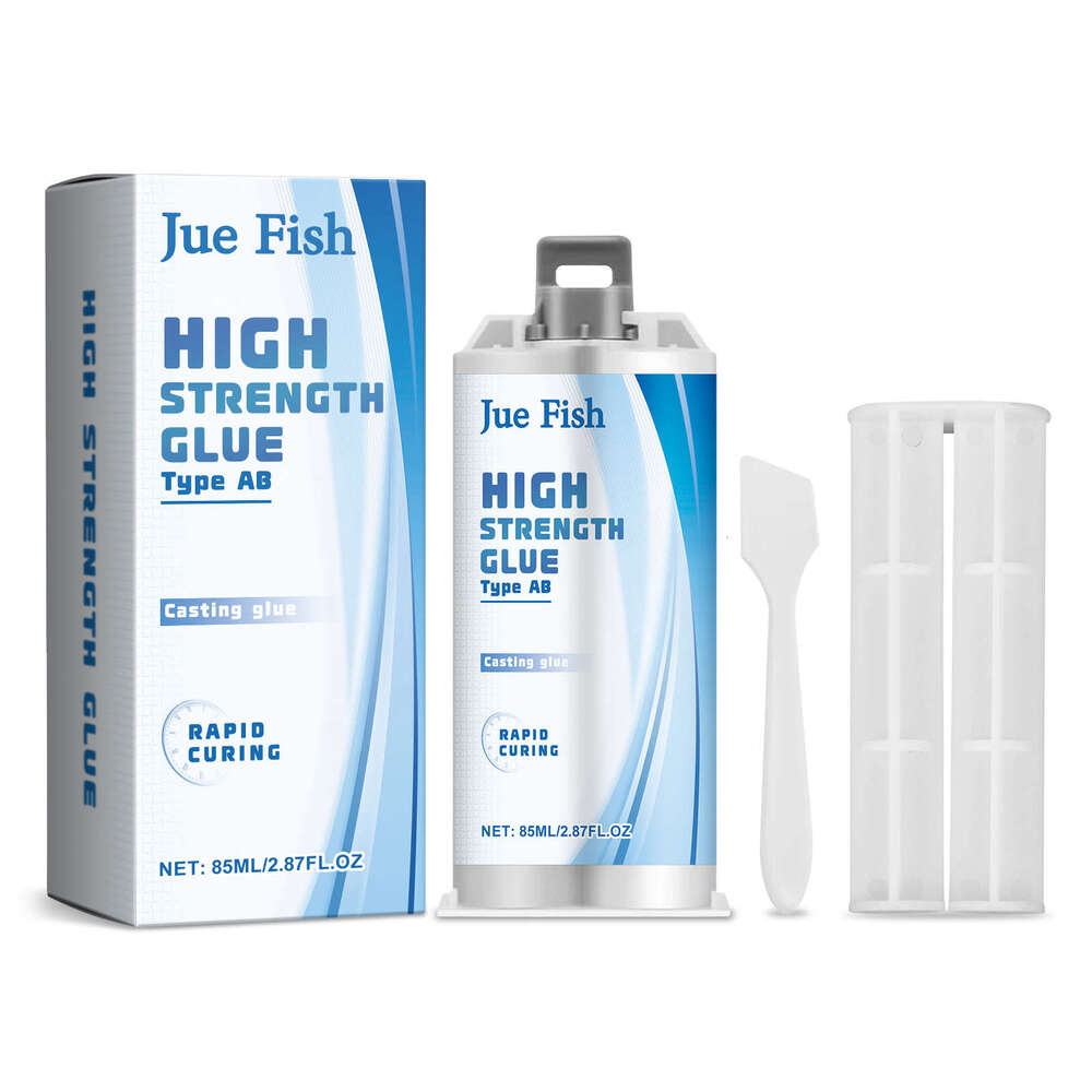 Jue Fish Epoxy Adhesive Casting AB Glue Repair Waterproof Leak Seal Metal Bonding Agent S260130
