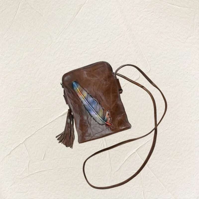 MOTAORA Women S Leather Crossbody Retro Genuine Cowhide Phone Purse Small Soft Shoulder Bag Versatile Mobile Pouch NEW KABAHEBINGJUE