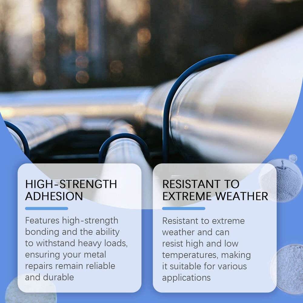 Jakehoe Industrial Grade Casting AB Glue Agent Stainless Steel Copper Aluminum Metal Leak Repair S260130