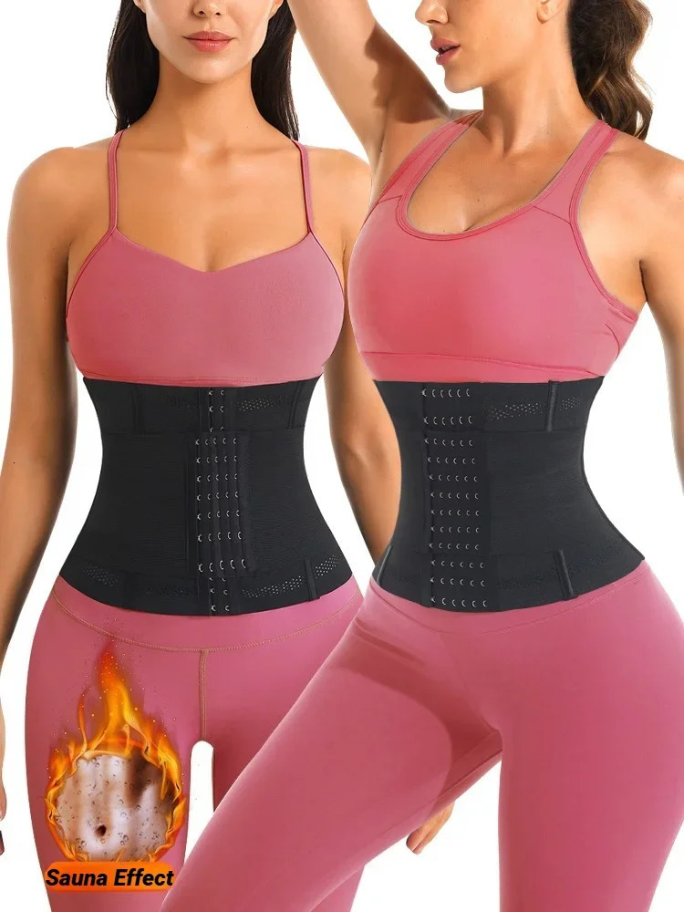 Women Slimming Waist Trainer Belt Shapewear Tummy Control Belly Cincher Body Shaper Fat Compression Girdles Faja Firm Corset 260130