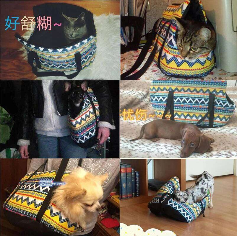 Soft Small Dogs Carrier Bag Dog Backpack Puppy Shoulder Bags Outdoor Travel Slings for Chihuahua Pet Cat Products 26H0130