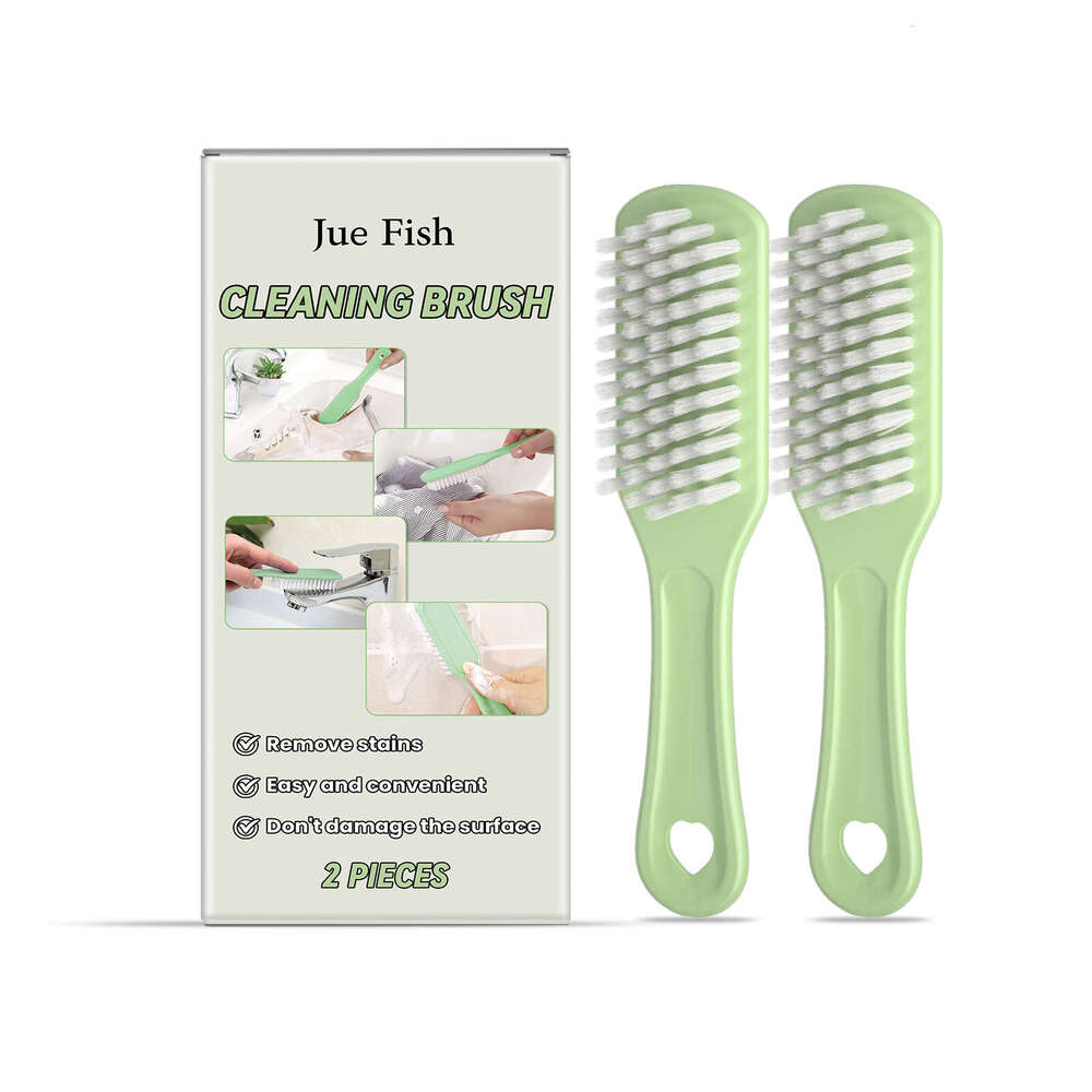 Jue-Fish Multi-Purpose Household Cleaning Shoes Sink Wall Stain Removal Grease Soft Brush S260130