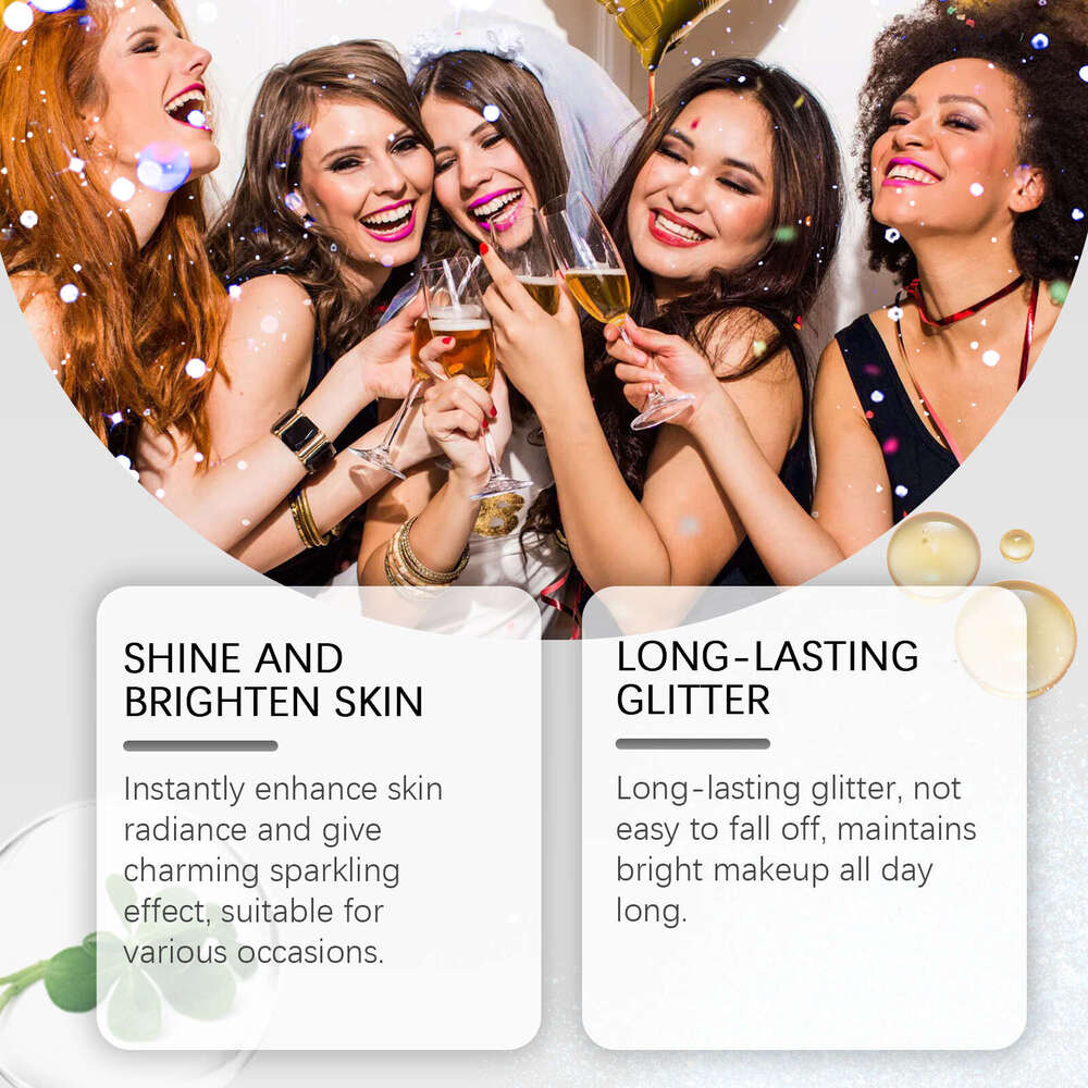 EELHOE Stage Makeup Highlight Spray Natural 3D Long-lasting Brightening Glitter S260130