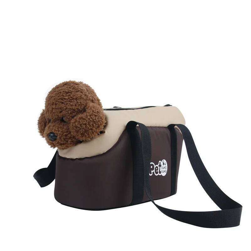 New portable dog cat bag, single shoulder manufacturer handbag, foldable pet bag for outdoor use 26H0130