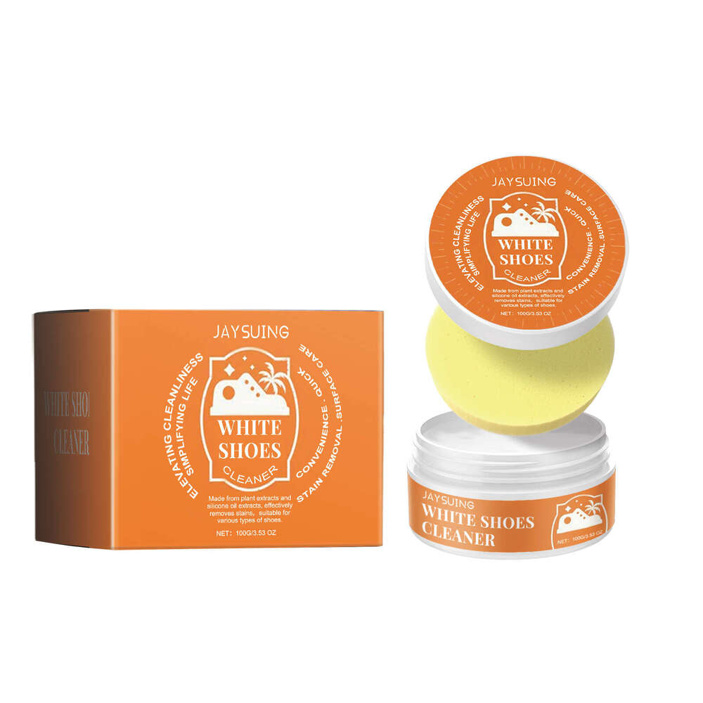 Jaysuing Multi-Functional Shoe Cleaner Portable Cleaning Paste for Sneakers Canvas White Shoes S260130