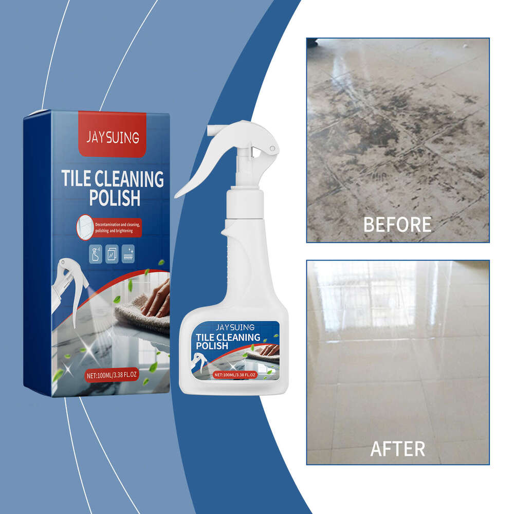 Jaysuing Polishing Agent Removes Oil Stains Dust for Bedroom and Kitchen Tile Floor Cleaning S260130