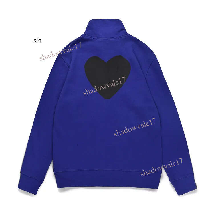 Come Du Garcon hoodie Men's America Vintage Print Graphic A heart hoodie Sweatshirts Designer Hoodie Sweatshirt Red Heart Zip Up Brand Navy Blue commes hoodie 74a