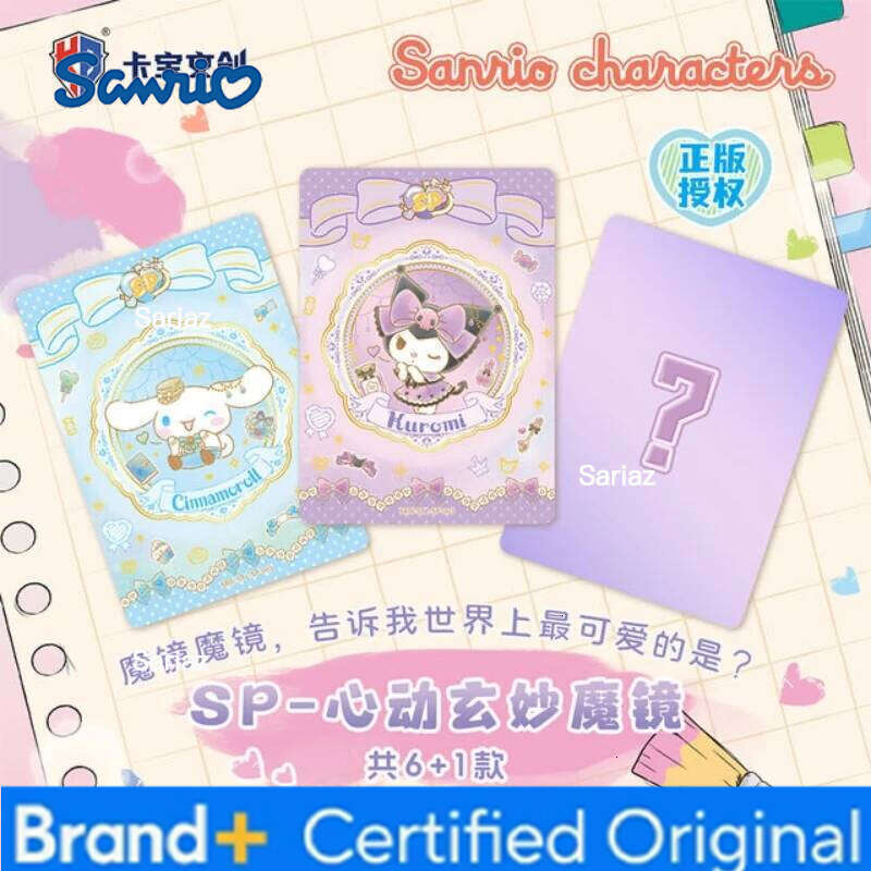 Sanrio New 108Pcs/Set Classic Anime Character Kuromi Wink Cinnamoroll Hello Kitty Melody Children's Gift Collection Hobby Cards H2601301