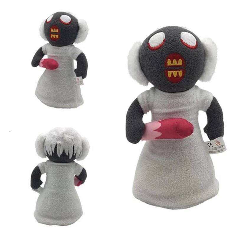 23cm Horror Game Halloween Granny Cartoon Movie Plush Stuffed Animals Collectible Toys Gifts For Y260128