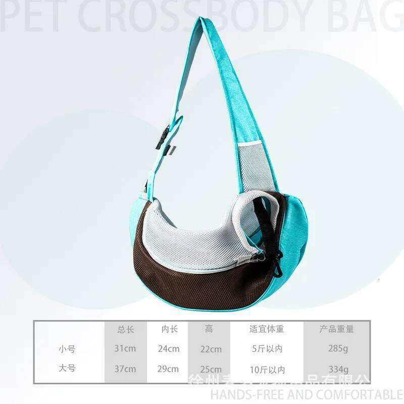 Dog Breathable Mesh Pet Backpack Carrier for Small Dogs & Cats Chihuahua-Friendly Outdoor Travel Shoulder Bag pet supplies 26H0130