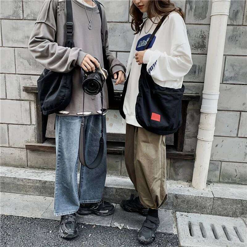 Vest Backpack High Capacity Shoulder Bags Cotton Fashion Creative Funny Multi Functional Men Woman Bag Camping Outdoor Versatile