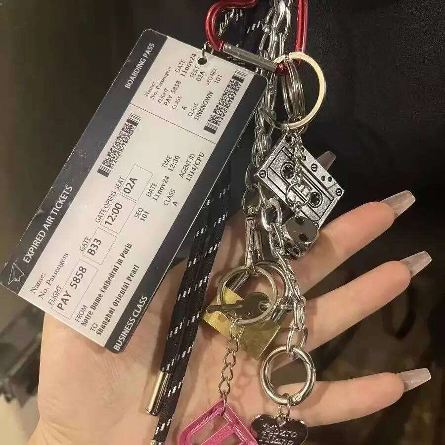 New Creative Series Of Fashionable Accessories Motorcycle Bags Rodeo Chain Decorations Keychains Pendants Phone tags Z260130