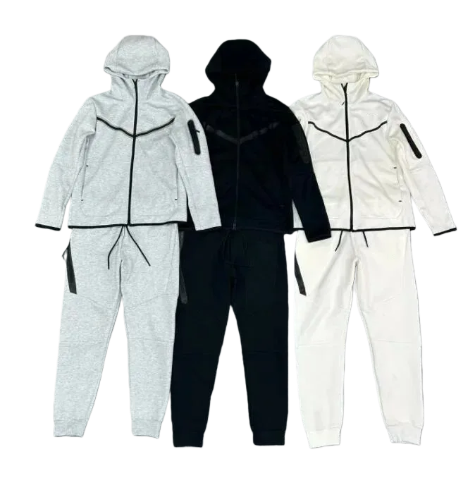 Mens Womens Nocta Designer Hoodies Tracksuits Jackets Tracksuit Tech fleece Full Zip Hooded Sweatshirt Loose Pants Man Clothes Black White Grey Sports Suit