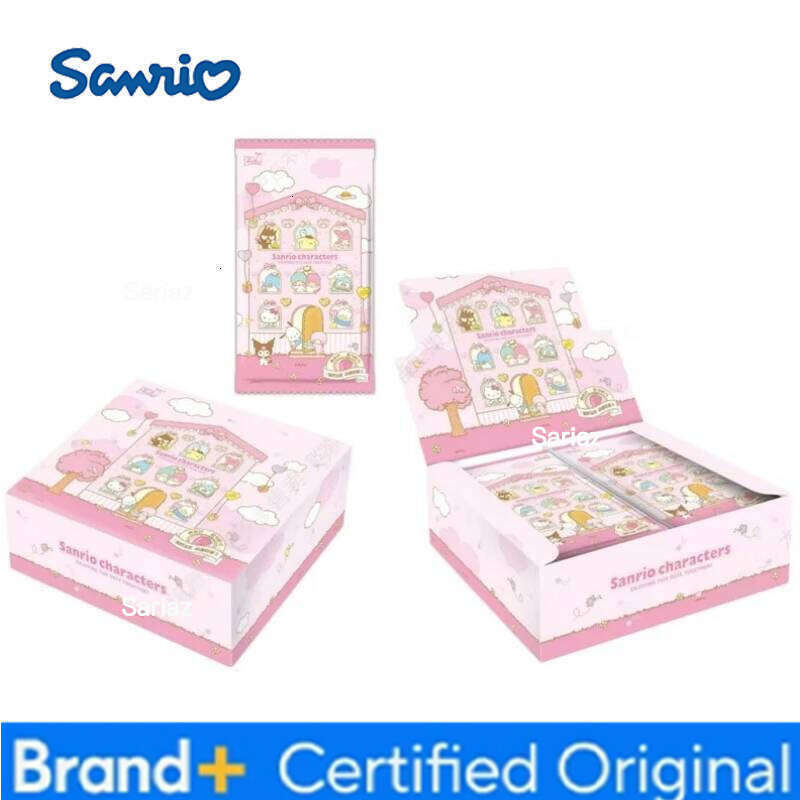 Sanrio KAYOU Original Family Series Collection Card Fantasy Dream Journey Hello Kitty Kuromi Melody Toy For Girl Gift H260130