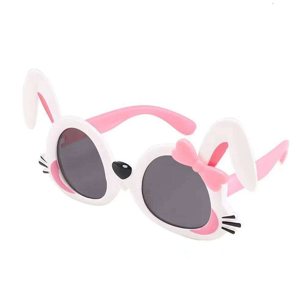 Colorful Cartoon Photo Booth Props Trendy Children's Sunglasses Plastic Easter Rabbit Decoration Glasses H260130