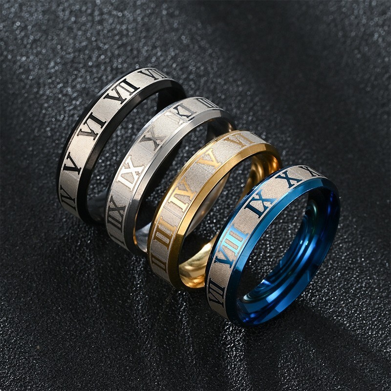 New Style 6MM Double Bevel Laser Roman Numerals Exclusive Source Manufacturer Bulk Discount