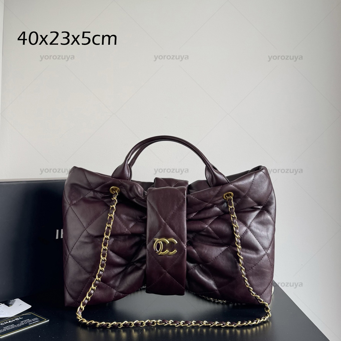 10a Luxury designer bag shoulder bag cc bag 25k tote bag bowknot bag crossbody bag for women leather vintage handbag top quality butterfly bag with chain