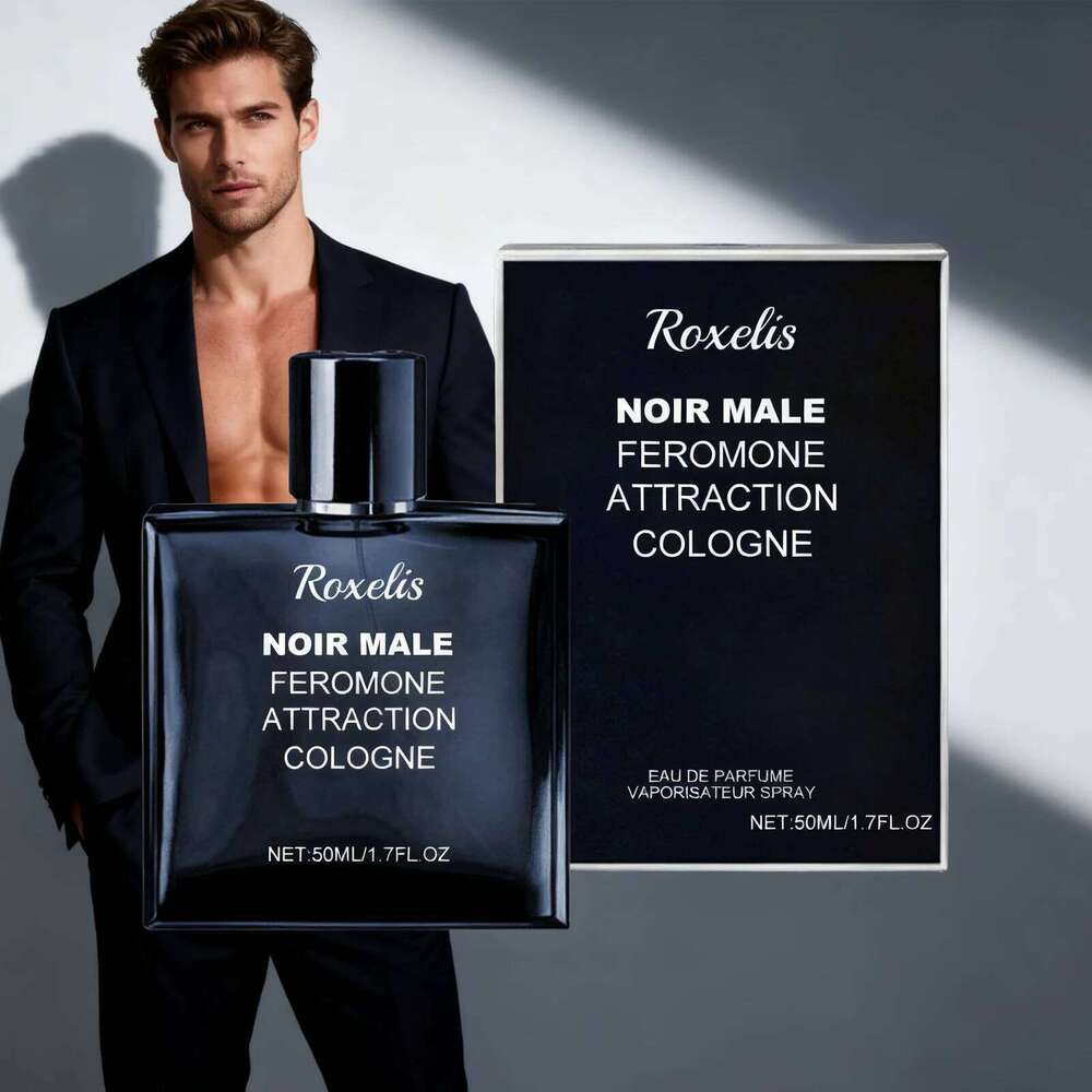 Roxelis Men's Perfume 50ml - Long-Lasting Fragrance, Refreshing Mild Scent, Non-Pungent, Boost Charm for Dating & Daily Wear H260130