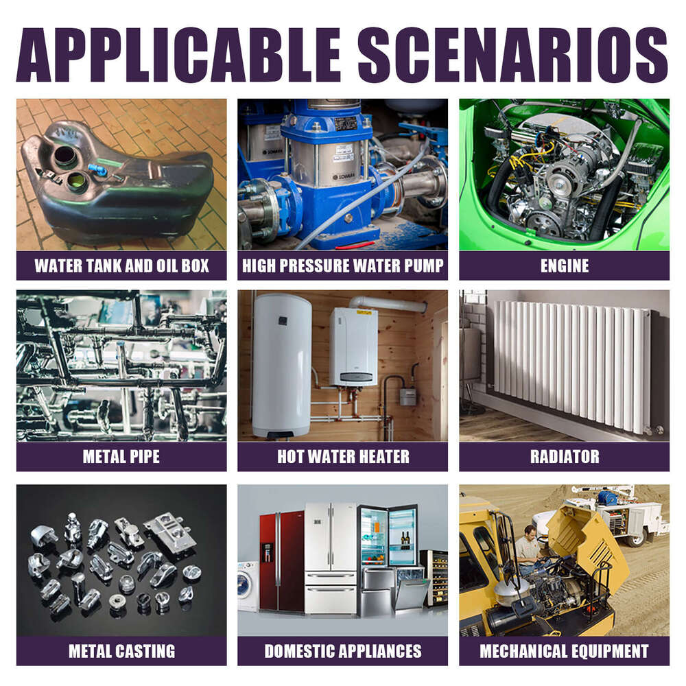 Jaysuing AB Casting Set Industrial Welding Water Oil Tank High Temperature Resistant Repair Glue S260130