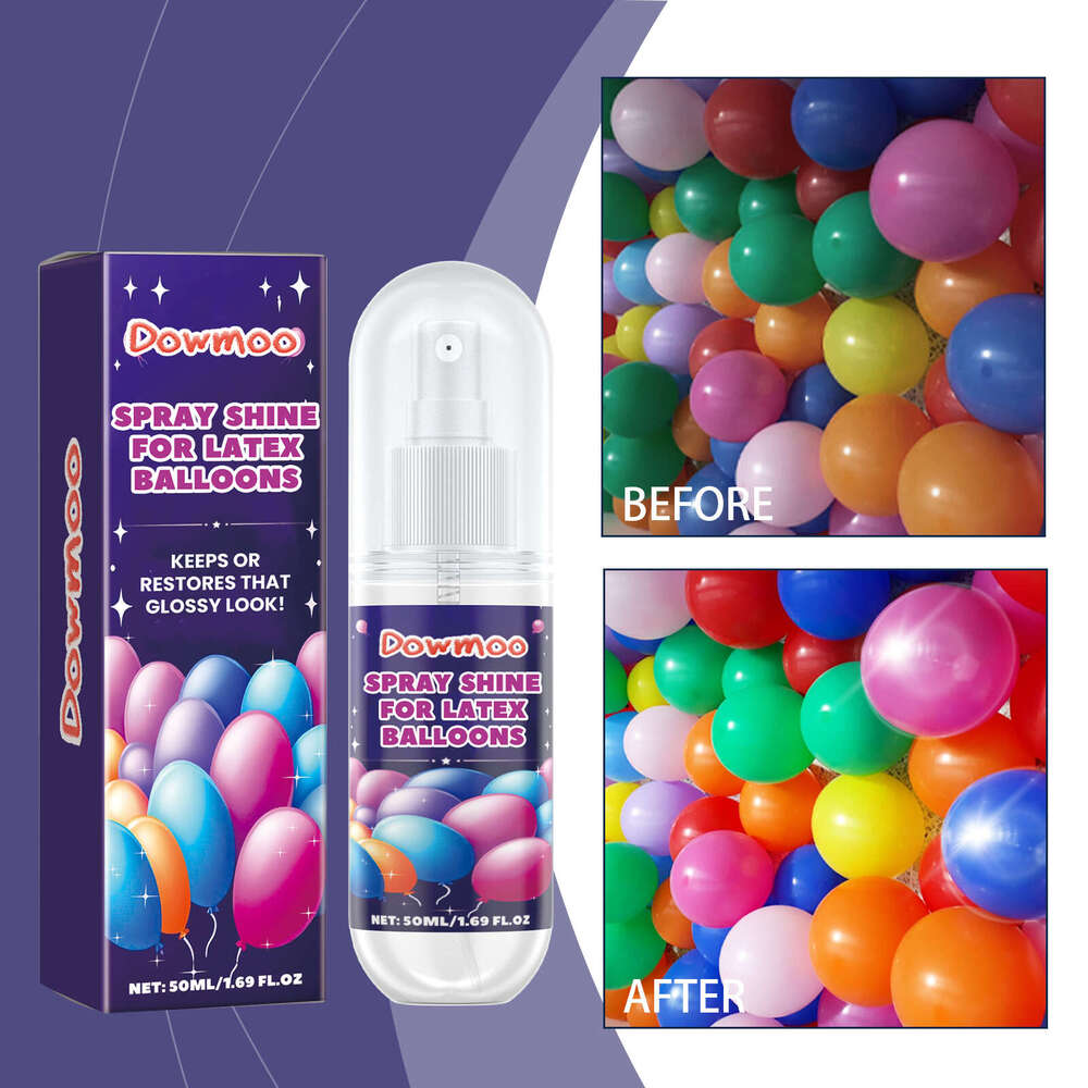 Dowmoo Enhances Balloon Gloss Long-lasting Effect Creates Atmosphere Highlight Spray S260130