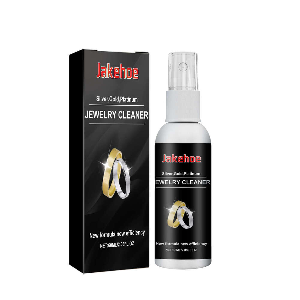 Jakehoe Jewelry Cleaning Maintenance Solution for Gold Silver Jewelry, Watches, Diamond Rings, Anti-Stain and Anti-Oxidation Cleaner S260130