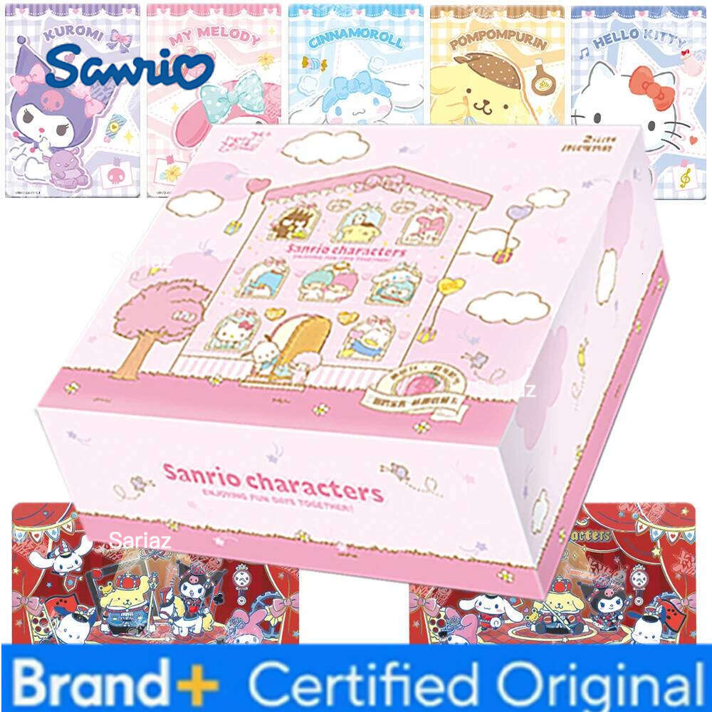 Sanrio Original Japanese for Child Popular and Cute Cartoon Characters Rare Limited Game Collection Card Christmas Gifts H26013011