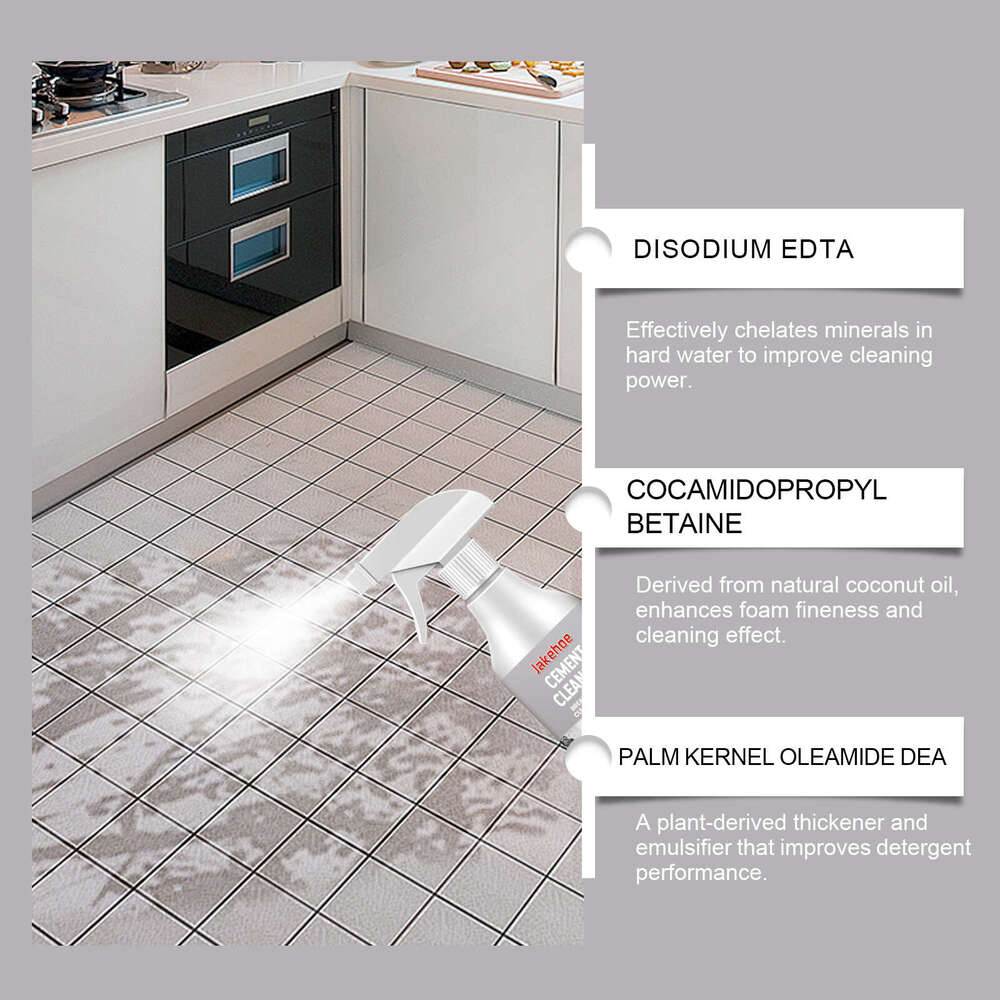 JAKEHOE Cleaner Tile Marble Exterior Wall Surface Brightening Cement Cleaning Maintenance Polishing S260130