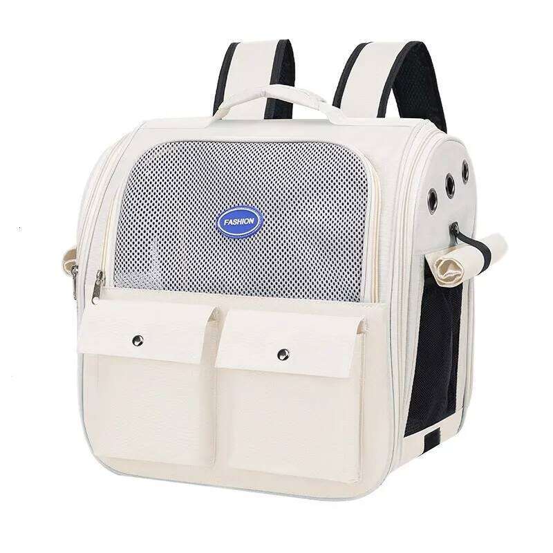 2026 New Portable Large Capacity Pet Backpack Transparent All-Season Dog Cat Bag 26H0130