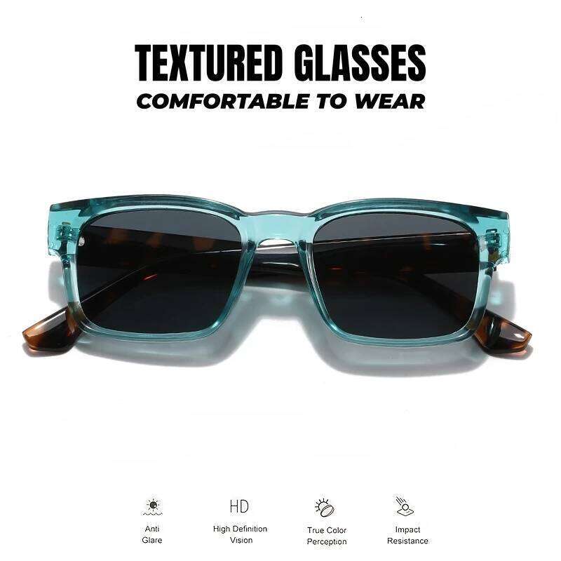 Retro Punk Fashion Sunglasses - Square Protective Frame, UV400 Unisex for Outdoor Adventures & Casual Style H260130