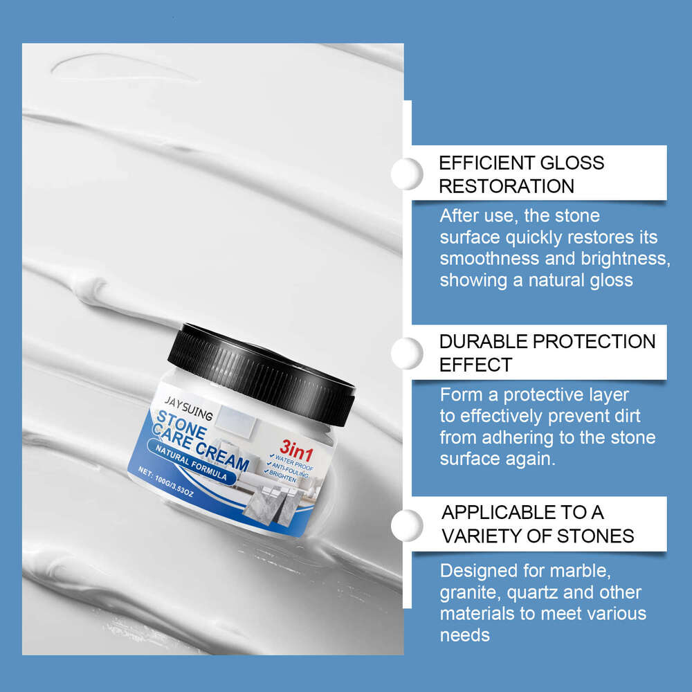 Jaysuing Tile Stone Maintenance Renovation Polishing Waxing Floor Care Paste S260130