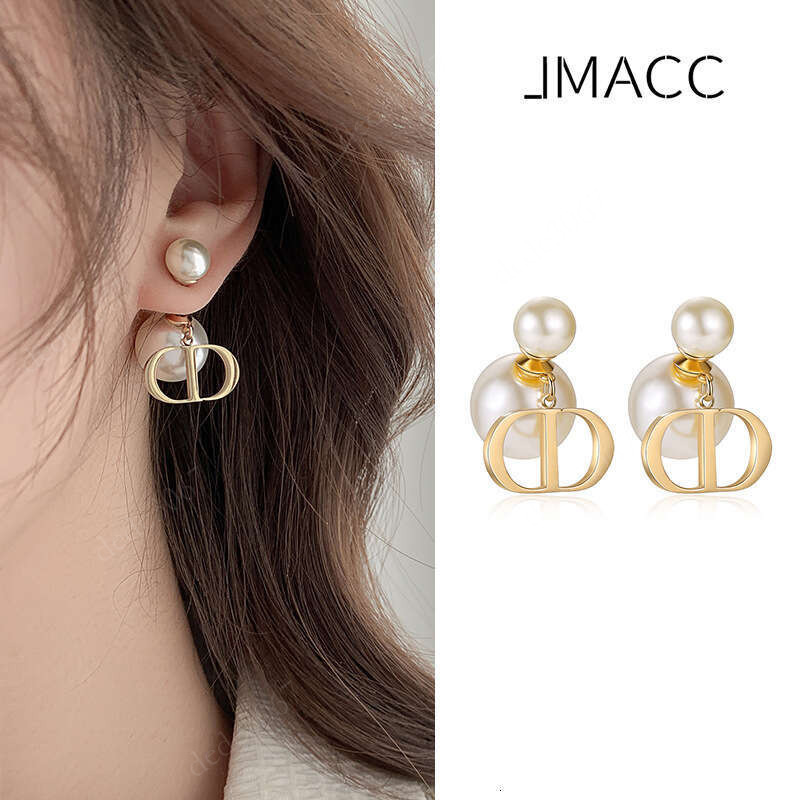 Fashion Lab Grown Diamond Gold Plated 925 Sterling Silver Moissanite Clover Letter Women Hypoallergenic