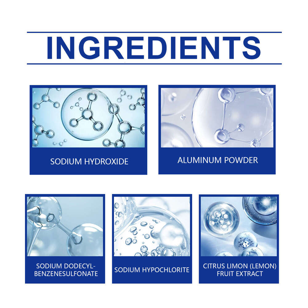 JAKEHOE Pipe Cleaner for Kitchen Sink and Bathroom Drain Clogs Fast Unblocker S260130