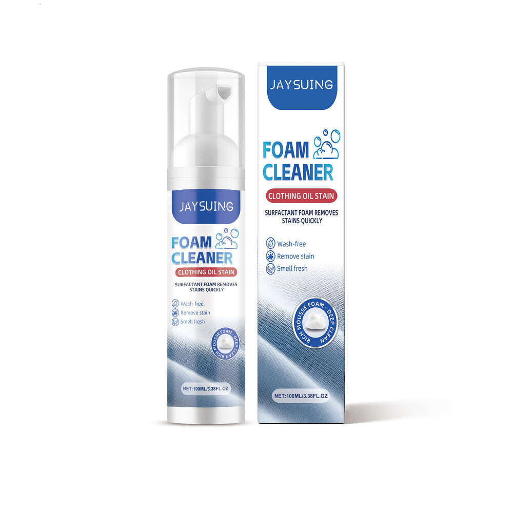 JAYSUING Oil Foam Removes Stubborn Stains Leaves Fragrance Cleans Clothes Stain Removal Cleaner S260130
