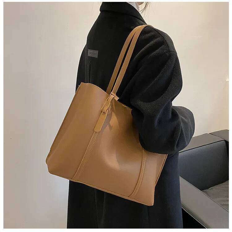 Simple Women Large Capacity Women's 2023 Autumn and Winter New Fashion Shoulder Bag Shopping Travel Elegant Bags Z260130