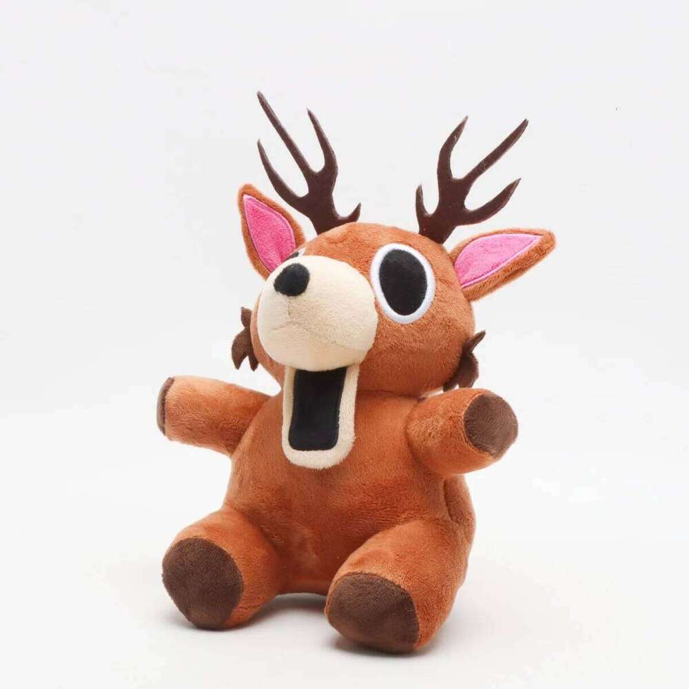 25cm 99 Nights in the Forest Merchandise Plush Toys Deer Buddy Stuffed Doll for Kids Game Fans Gift Y260128