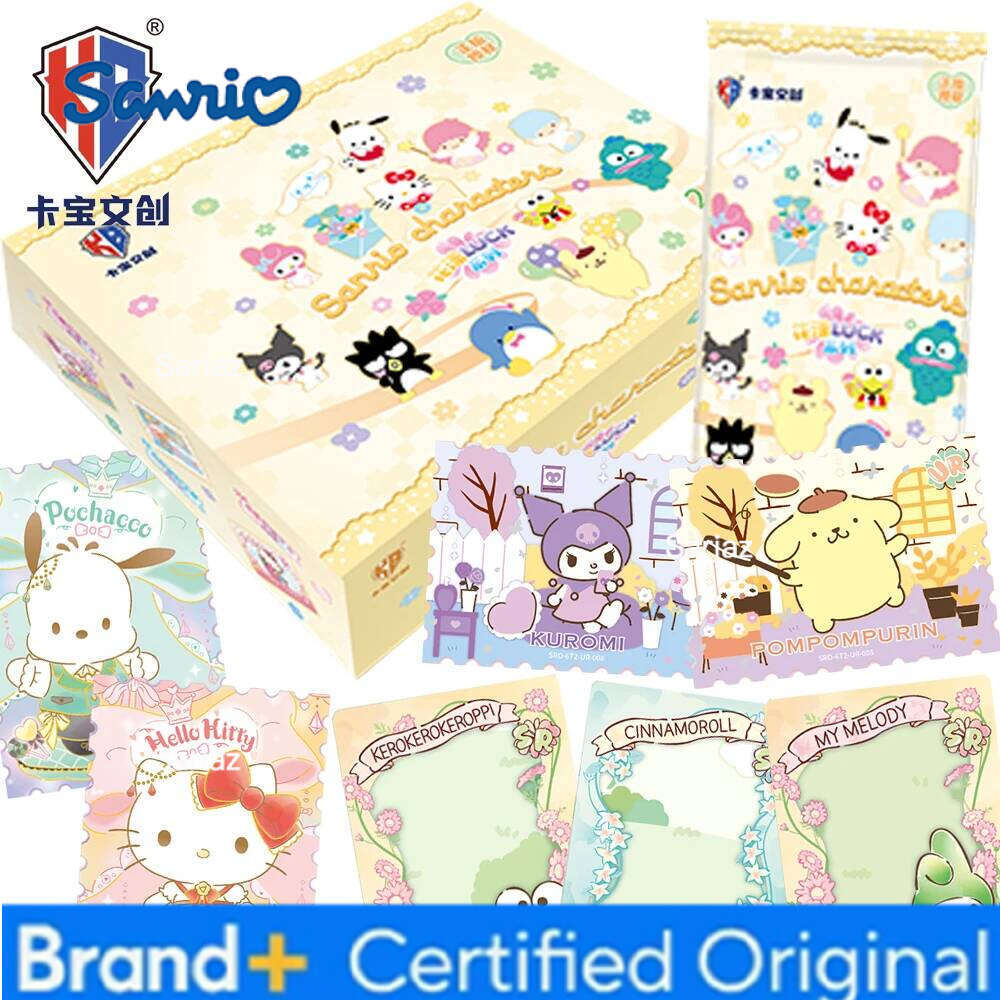 Sanrio Genuine KABAO Collection Anime Cute Stars Gorgeous and Elegant Party Fashion Luck Cards Creative Fun Gifts for Kids H2601301