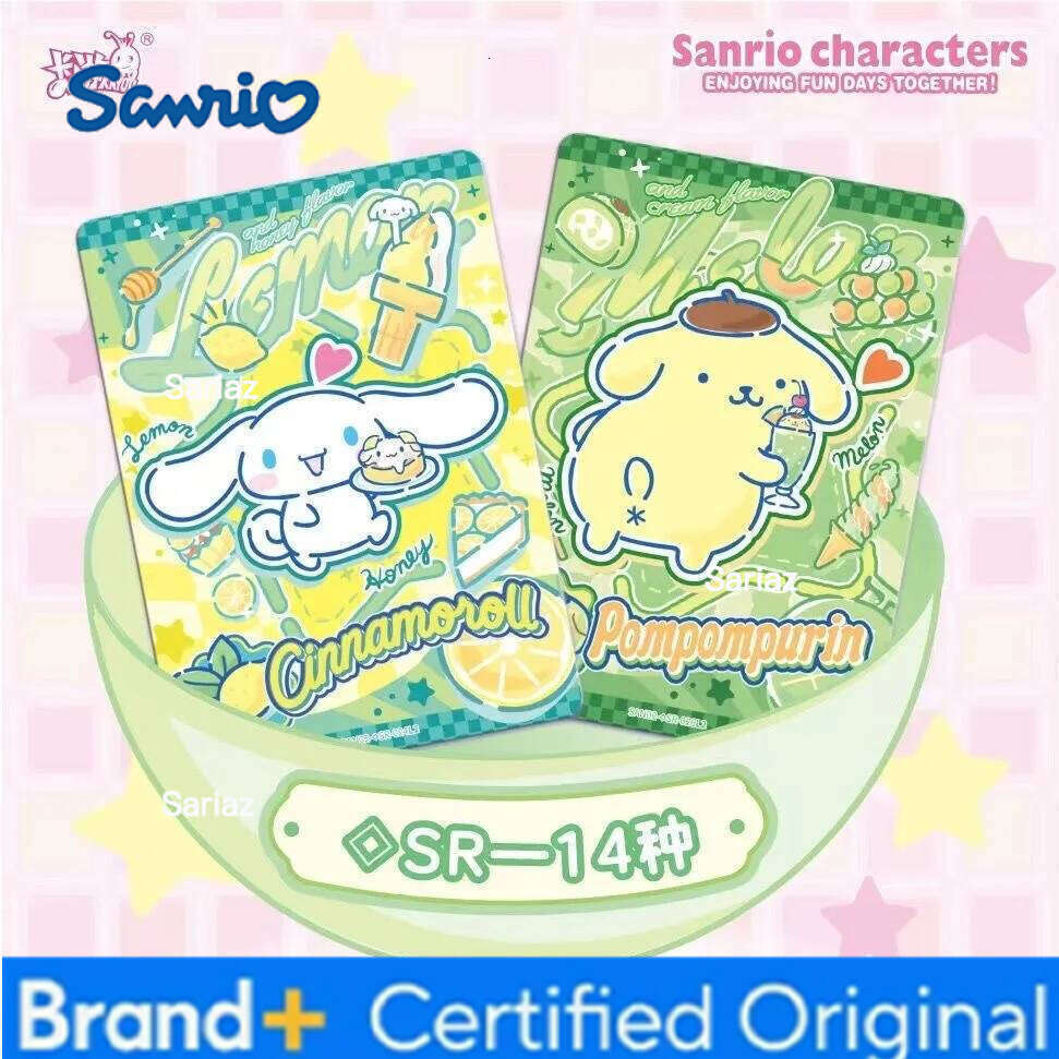 Sanrio Hot Selling Genuine KAYOU Family Blind Box Card Bag HelloKitty Kuromi My Melody Cinnamoroll Children's Gift H26013011