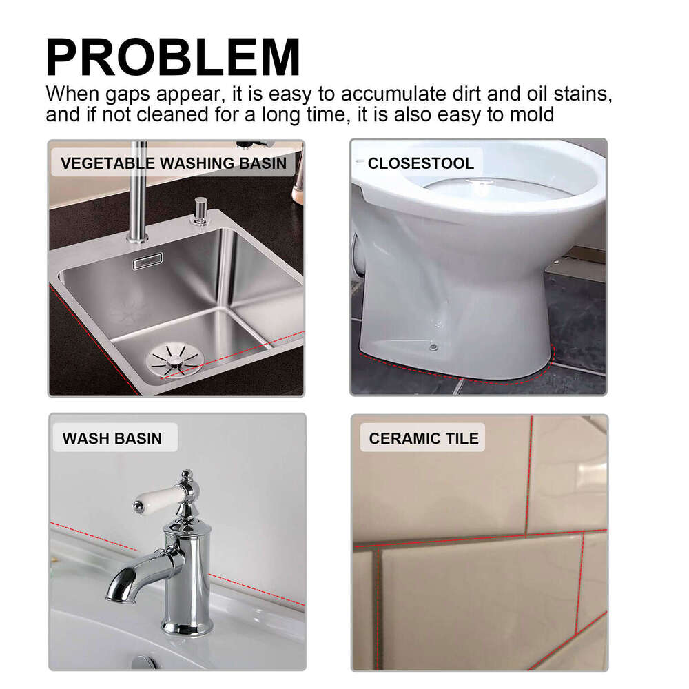 Jaysuing Plastic Steel Putty Sealant Wall Floor Gap Repair Glue Grout Tile Adhesive S260130