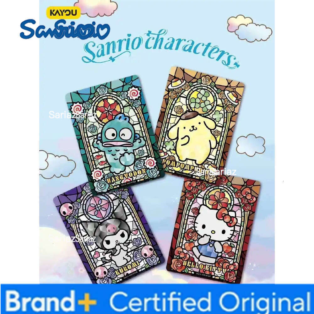 Sanrio KAYOU Genuine Card Flower Fragrance Story Mengmeng Collection Pack Family Collectible Cards Toys Gifts H2601301