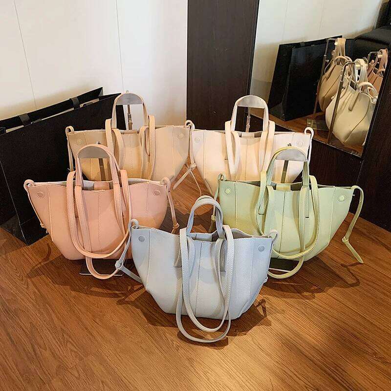 MOODS Branded Underarm Shoulder Bags For Women 2024 Latest Luxury Handbags Soft PU Leather Large Capacity Shopping Tote Z260130
