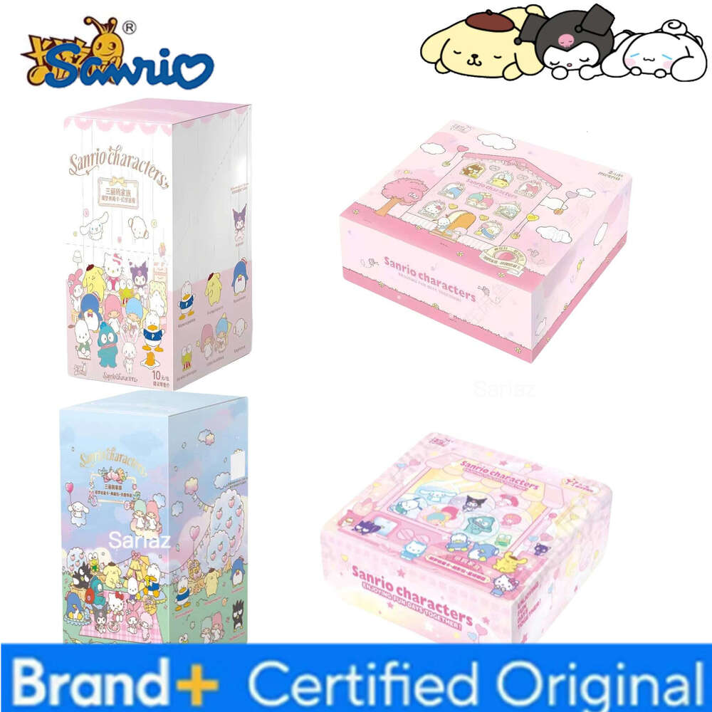 Sanrio KAYOU Genuine Collector Hello Kitty Adorable Game Card Set Exquisite Cartoon Toy Cards Girls Heartwarming Gift H260130