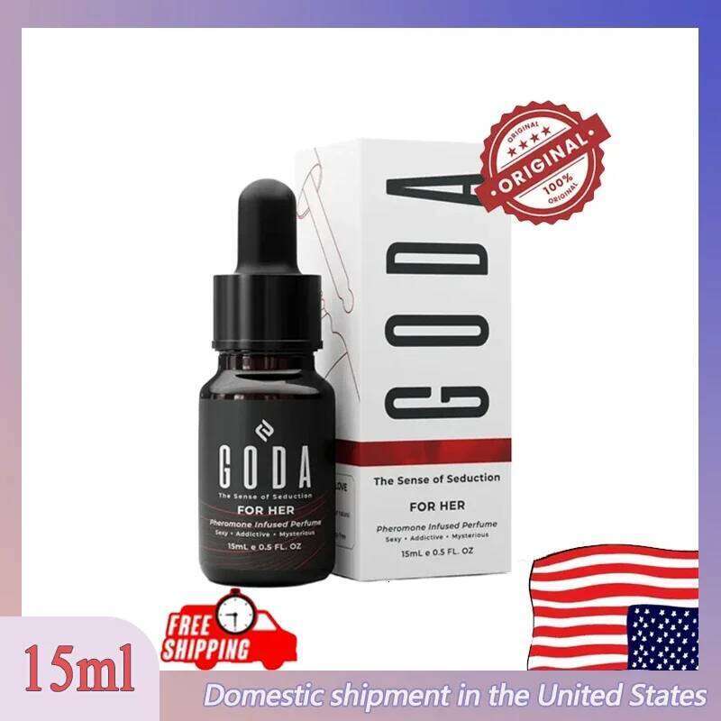 GODA Pheromone 15ml Essential Oil for Men and Women, Anniversary Birthday Gift, Enhance Attraction Perfume Gifts H260130