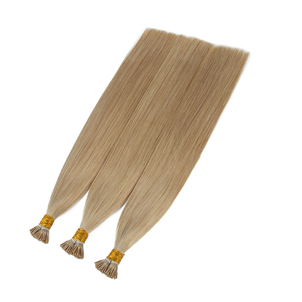 22inch 100g I customzied color Pre Bonded Hair Extensions Stick Tip Keratin Hair 100% Virgin Cuticle Aligned Remy Human Hair Extension