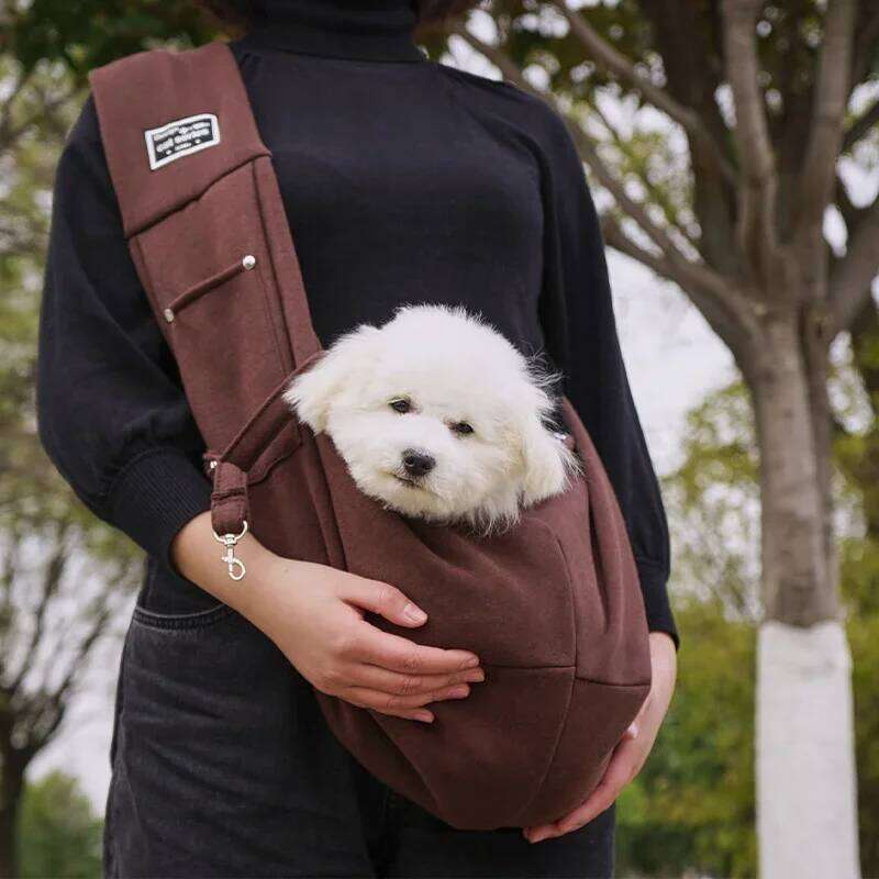Pet Crossbody Shoulder Outdoor Travel Portable Puppy Sling Carrier Bag Cat Backpacks Dog Carrying Supplies 26H0129