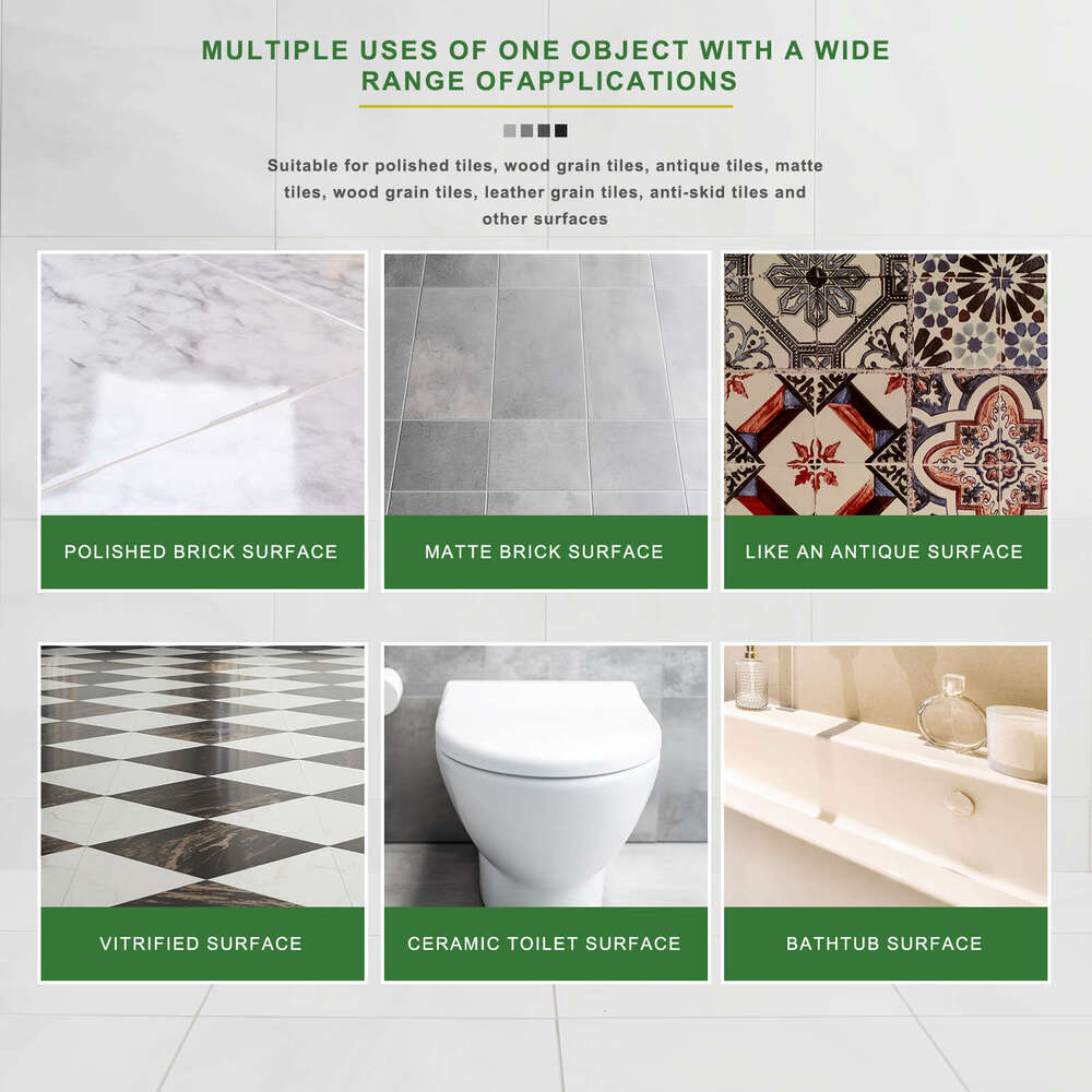 Jaysuing Metal Cleaner Bathroom Floor Wall Tile Scratch Repair Cleaning Brightening S260130