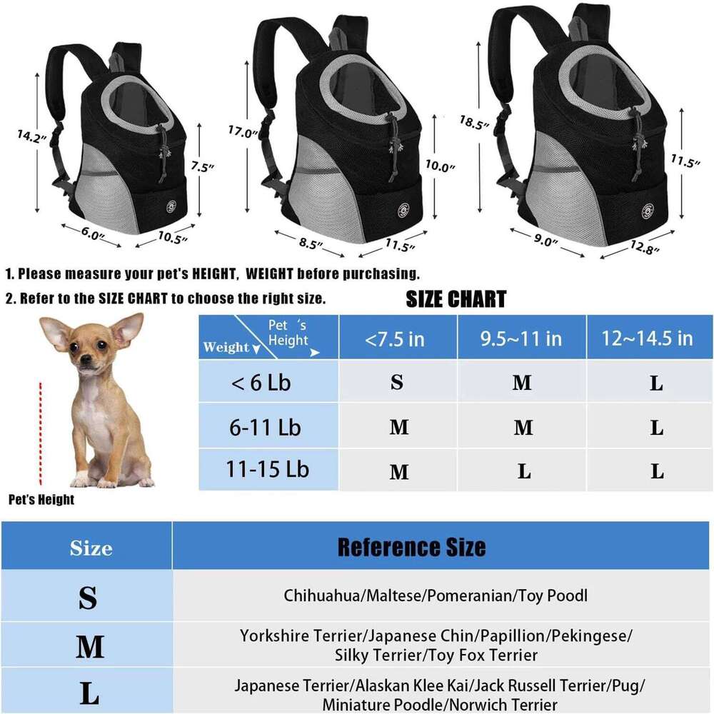 Backpack Shoulder Conveyor Backpacks Comfortable Front Motorcycle And Hiking Camping Carrier Bag For Pet Dog 26H0130