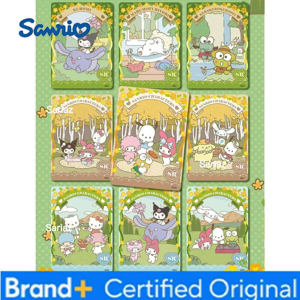 Sanrio VANCARD'S Collection for Children Popular Japanese Anime IP Hello Kitty Cute Star Party Series Trading Cards Gifts H260130