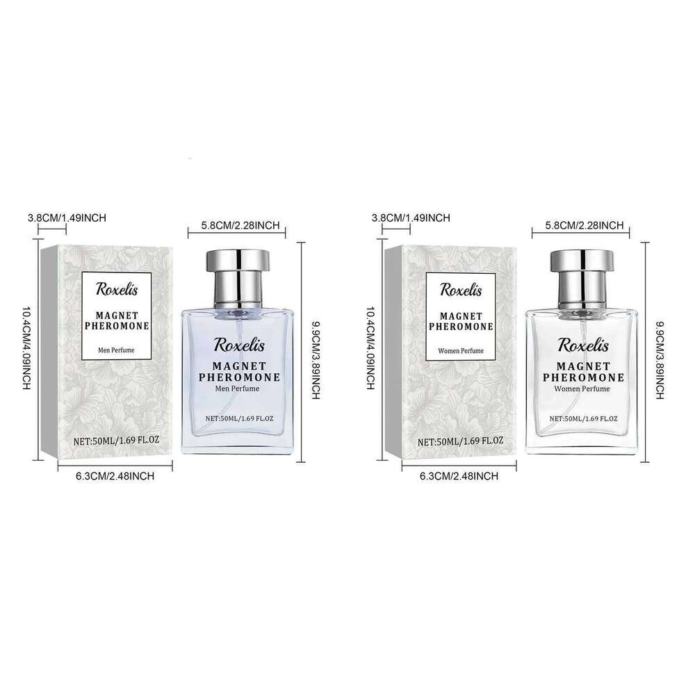 Roxelis 50ml Magnet Pheromone Men Women Lasting Fragrance Release Charming Dating Atmosphere Couple Gift Glamour Perfume H260130